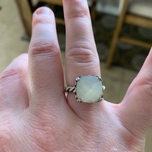 Pandora mother of pearl ring